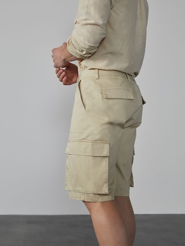 DAN FOX APPAREL Regular Broek 'Hendrik' in Beige