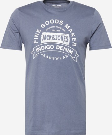 JACK & JONES T-shirt 'Jeans' i blå: framsida