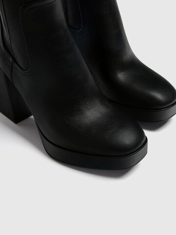 Bottes Pull&Bear en noir