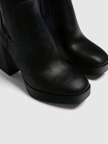 Bottes Pull&Bear en noir