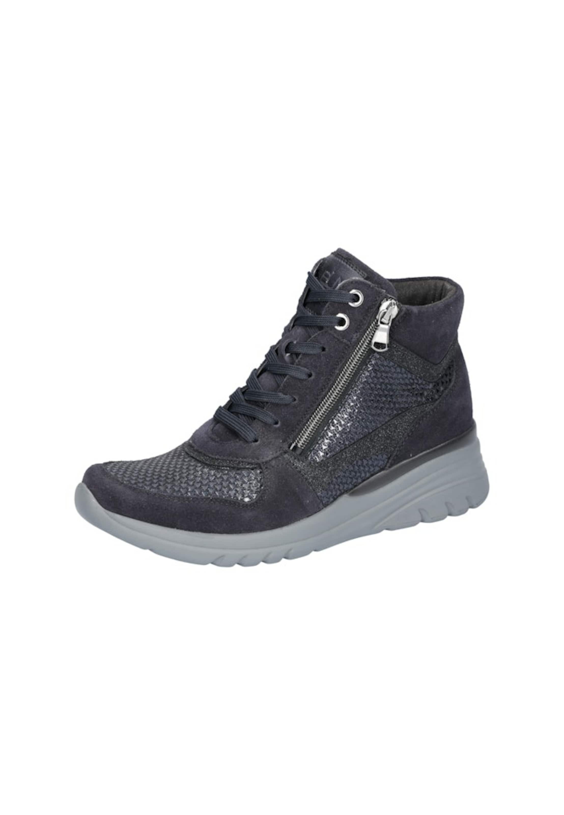 WALDLÄUFER Platform trainers in Blue: front
