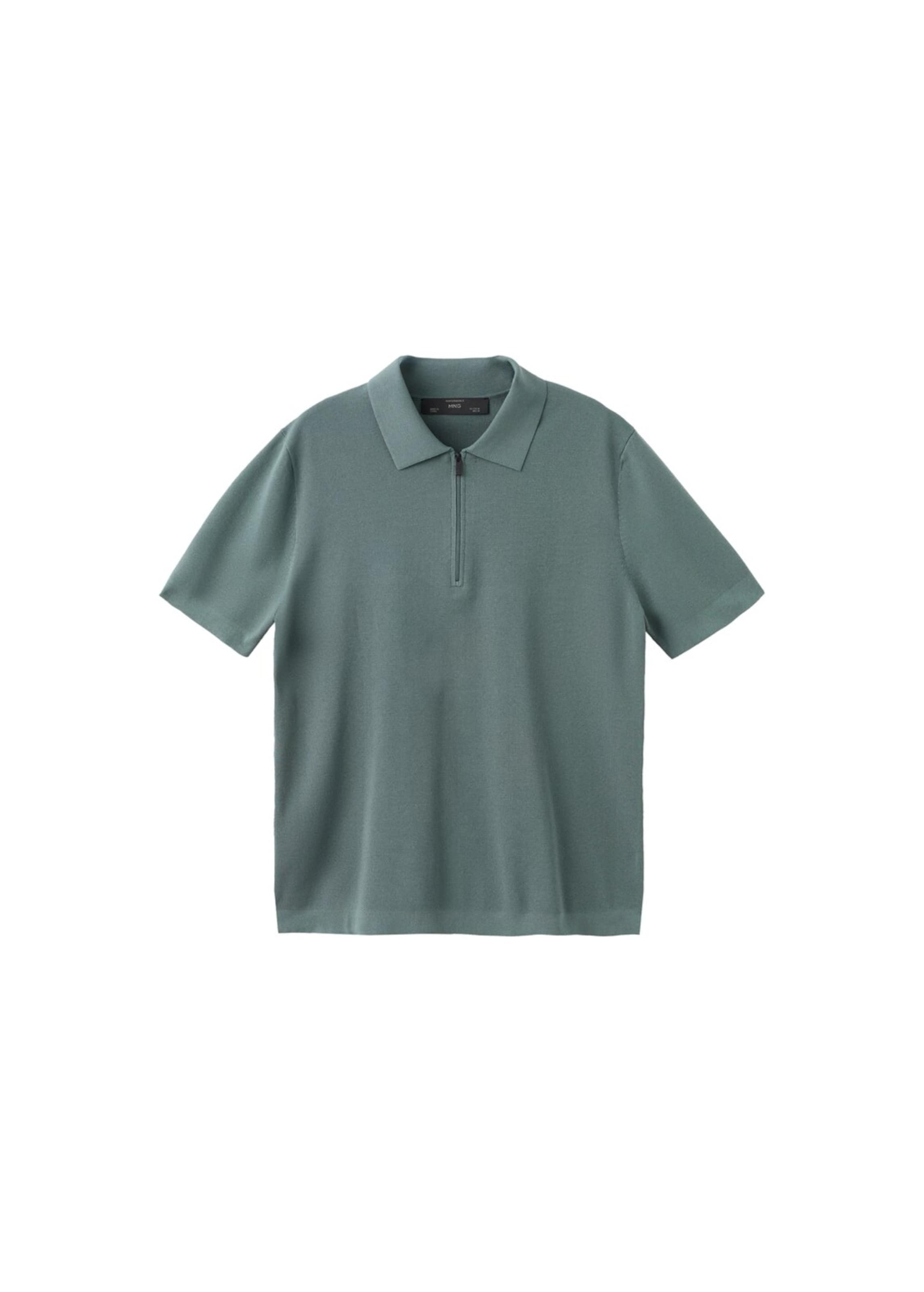 MANGO MAN Shirt 'Miller' in Green: front