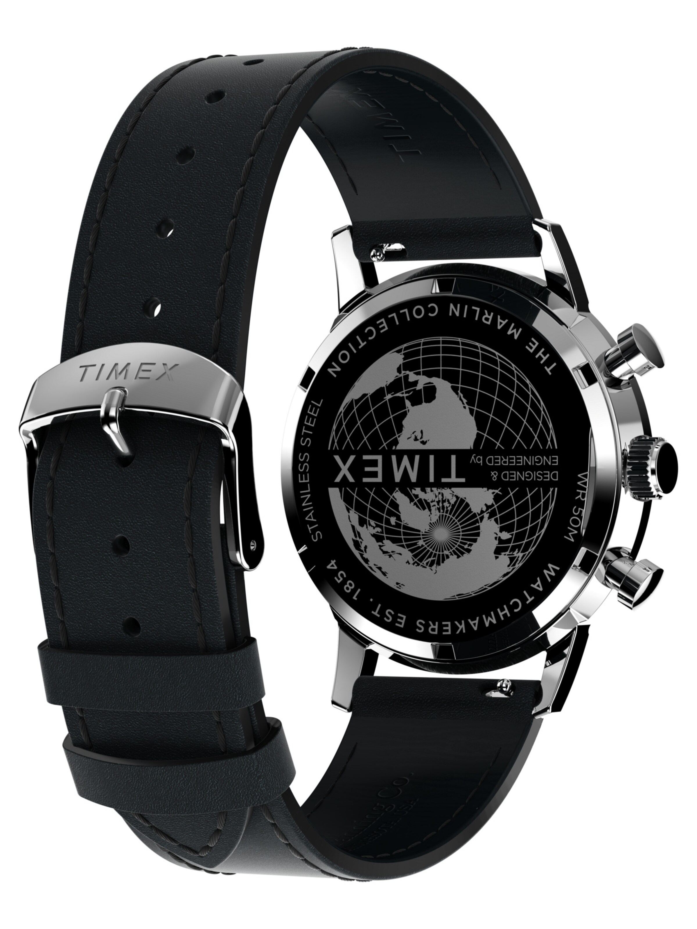 Montre à affichage analogique 'Marlin®' TIMEX en noir