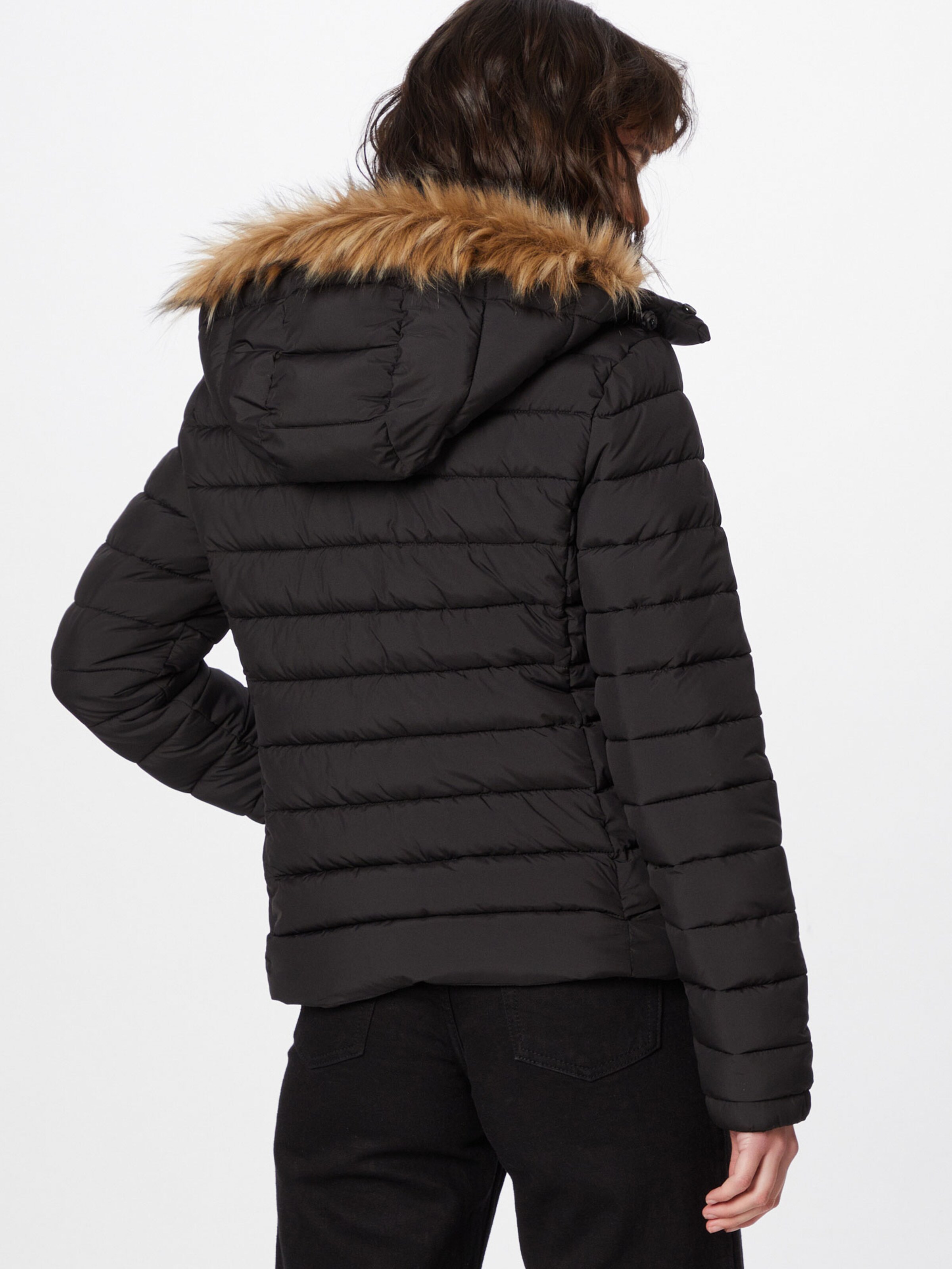 Frauen Jacken Superdry Jacke 'Fuji' in Schwarz - PX10667 Frauen Jacken Superdry Jacke 'Fuji' in Schwarz - PX10667