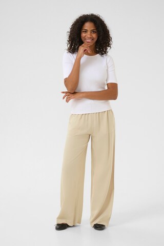 Kaffe Loosefit Bukser i beige