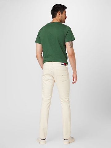 Tommy Jeans Normalny krój Jeansy 'SCANTON' w kolorze beżowy