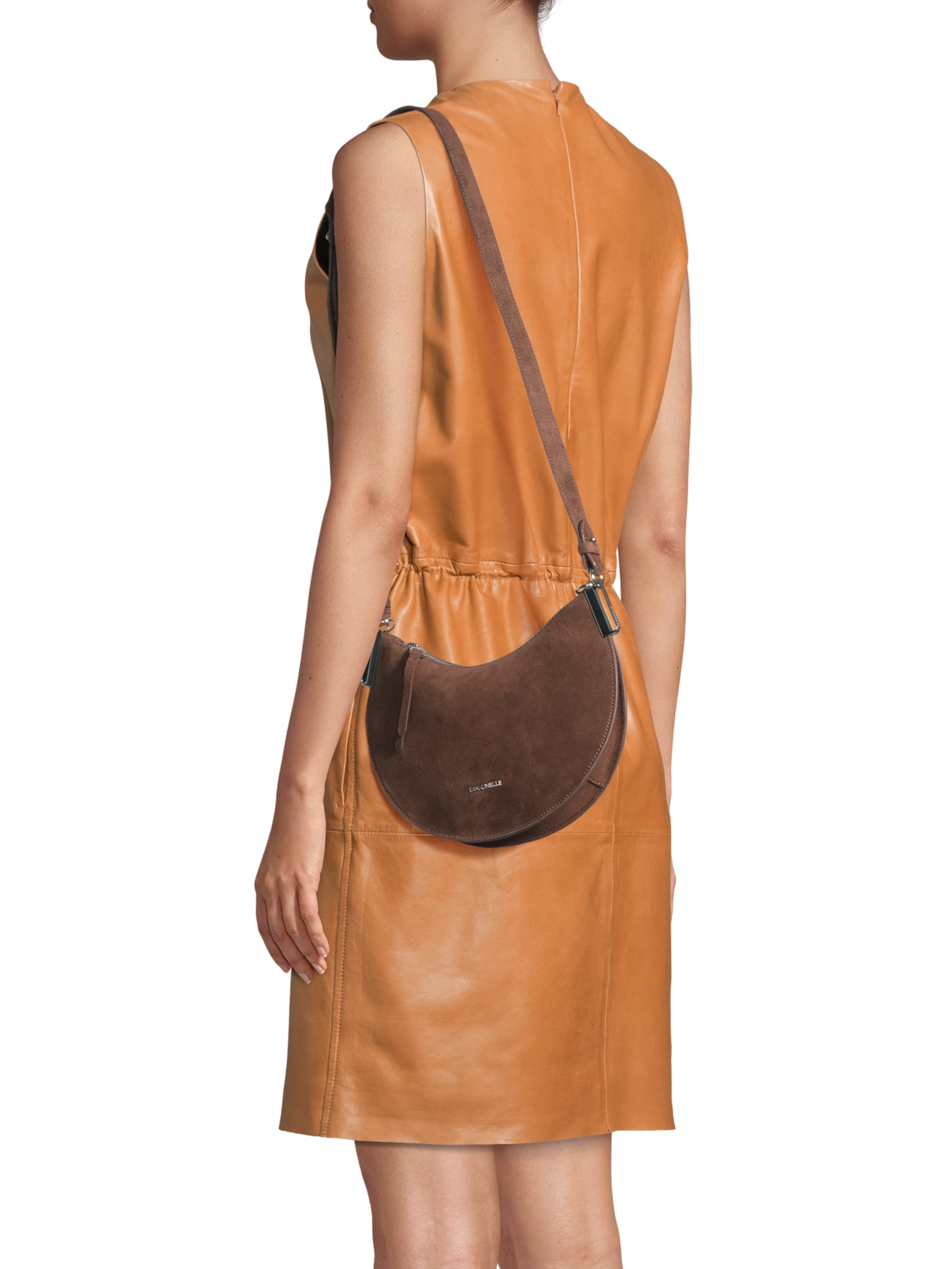 Coccinelle Torba za čez ramo 'Sunup' | rjava barva