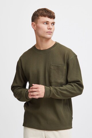 !Solid Sweatshirt 'Halwest' in Green: front