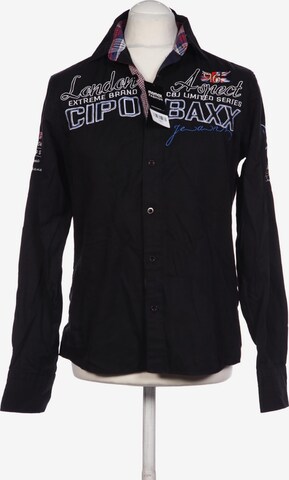 CIPO & BAXX Button Up Shirt in L in Black: front