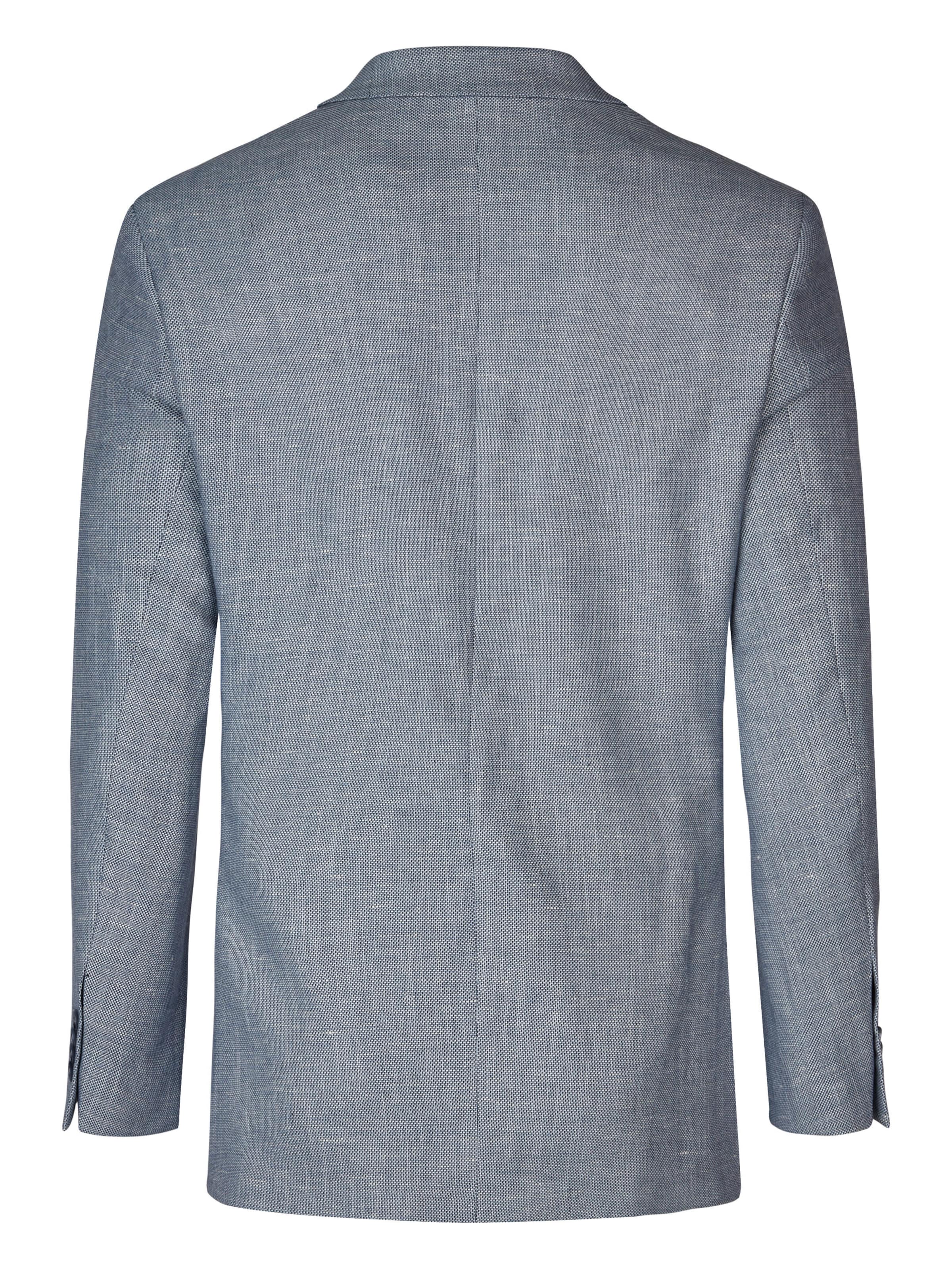 MEYER Regular Fit Business-Sakko in Blau