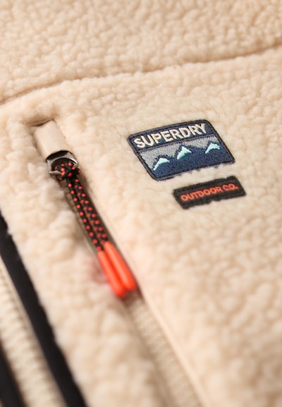 Superdry & Co Weste in creme / schwarz, Produktansicht