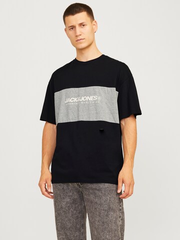 T-Shirt 'JJELegacy' JACK & JONES en noir : devant