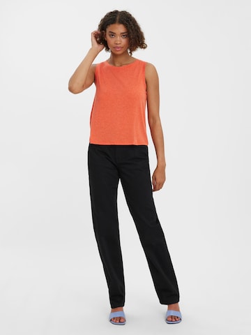 VERO MODA - Top 'Ulja June' em laranja