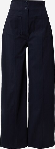 Guido Maria Kretschmer Women Wide Leg Hose 'Jane' in Blau: predná strana