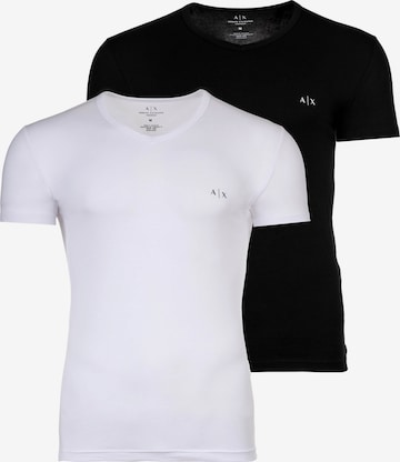 ARMANI EXCHANGE Bluser & t-shirts i sort: forside
