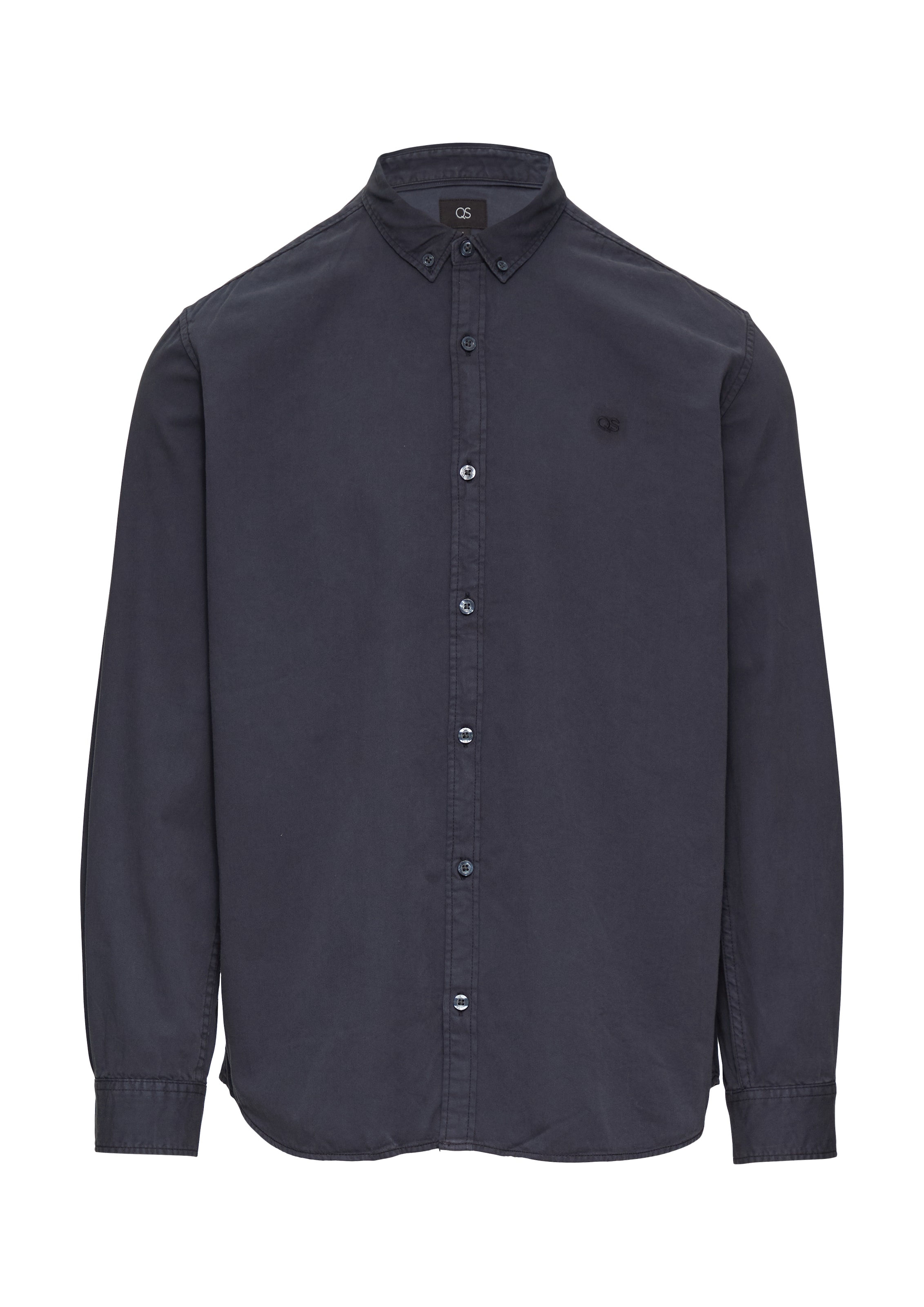 QS Button Up Shirt in Dark blue, Item view