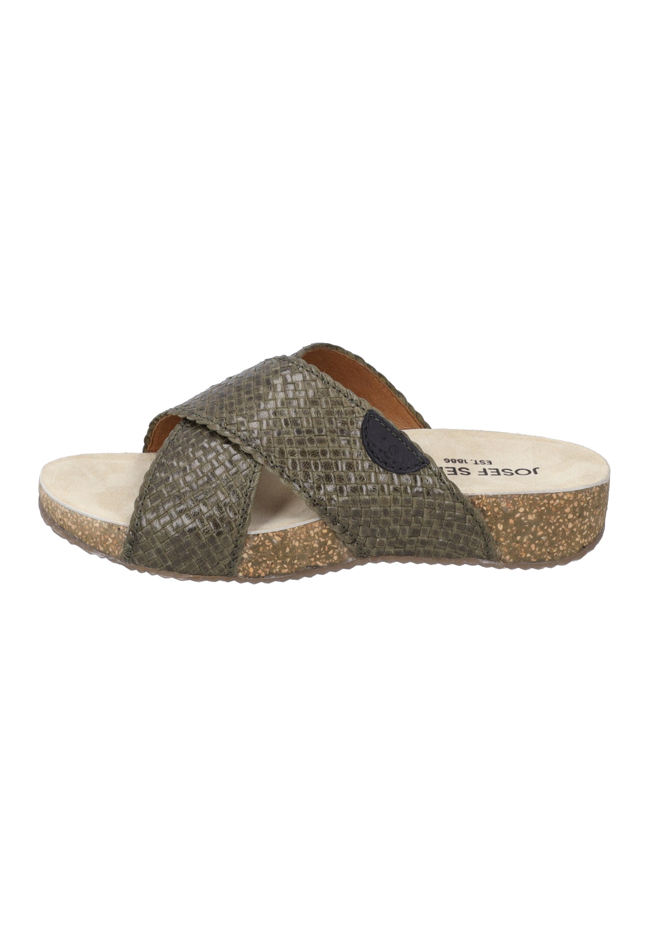 JOSEF SEIBEL Sandals 'Tonga' in Green: front