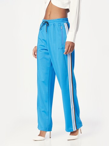 House of Sunny Wide leg Broek 'ALL STAR' in Blauw: voorkant