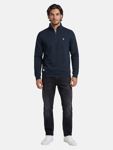 U.S. POLO ASSN. Sweatshirt in Blauw