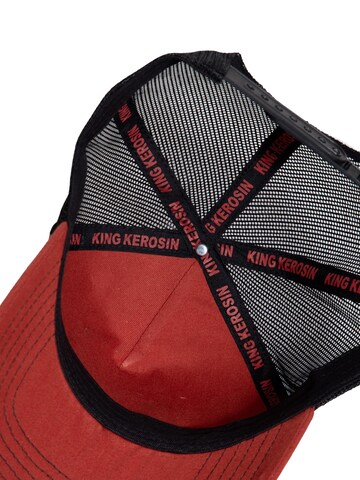 King Kerosin Cap 'Mechanic Crew' in Beige