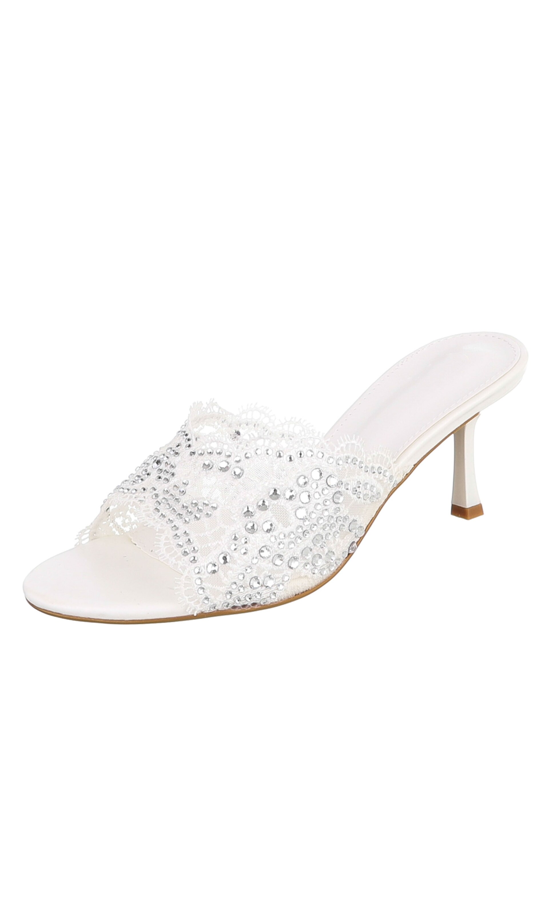 Ital-Design Mules in 36 in White, Item view
