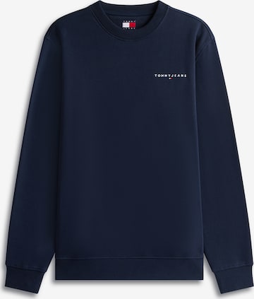 Tommy Jeans Sweatshirt in Blauw: voorkant