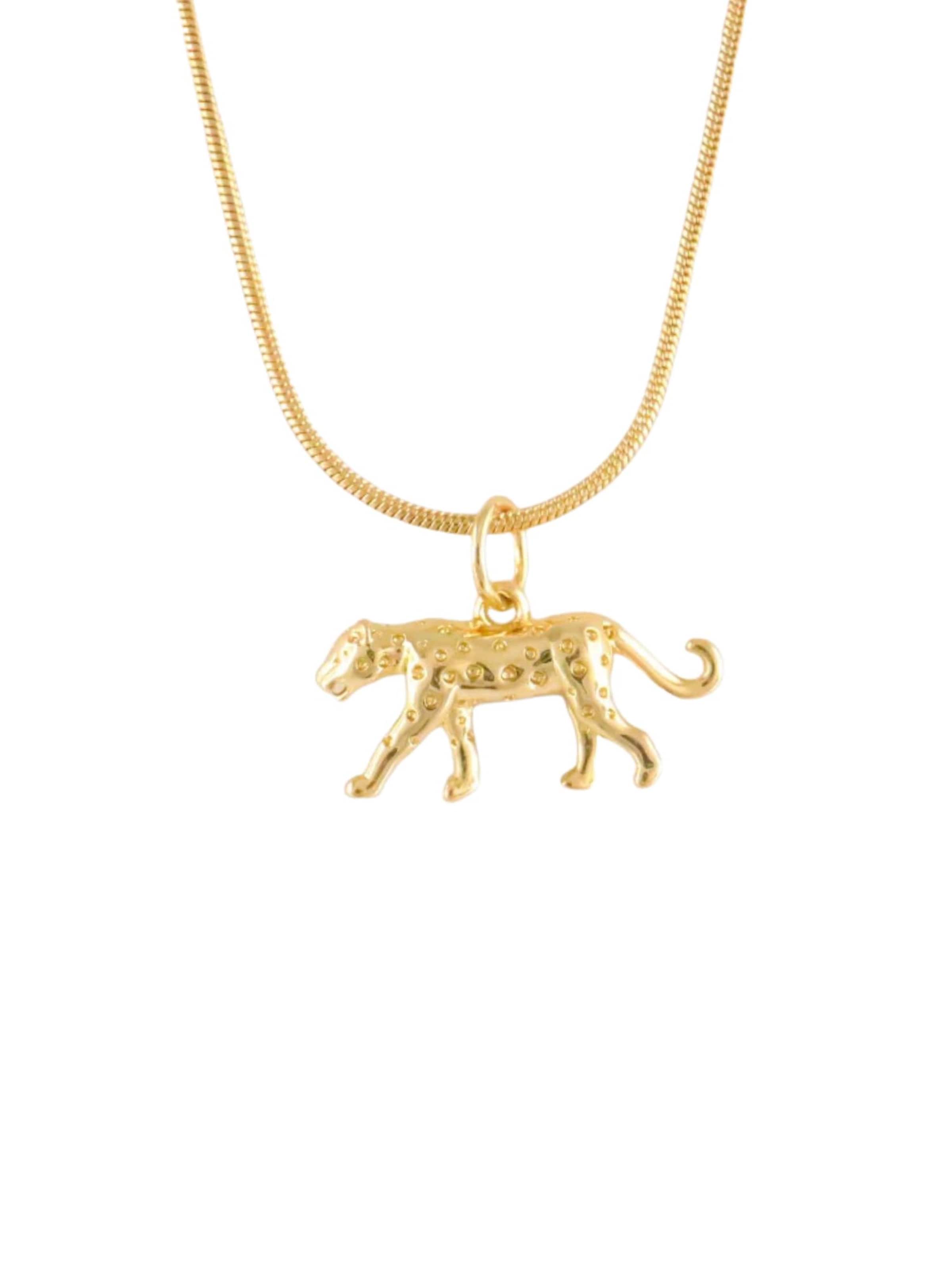Fräulein Wunder Kette 'Sara Leopard'‌‌ in Gold