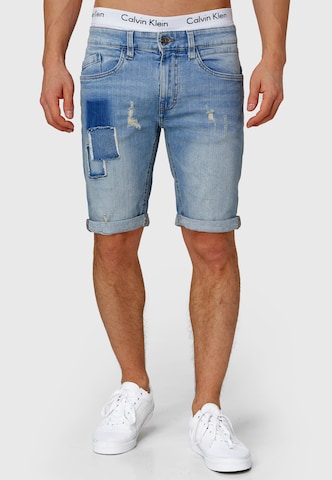 INDICODE JEANS Regular Jeans 'Roberts' in Blauw