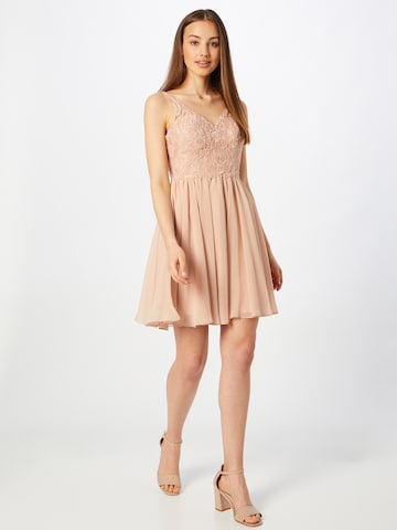 Laona Cocktail Dress in Beige