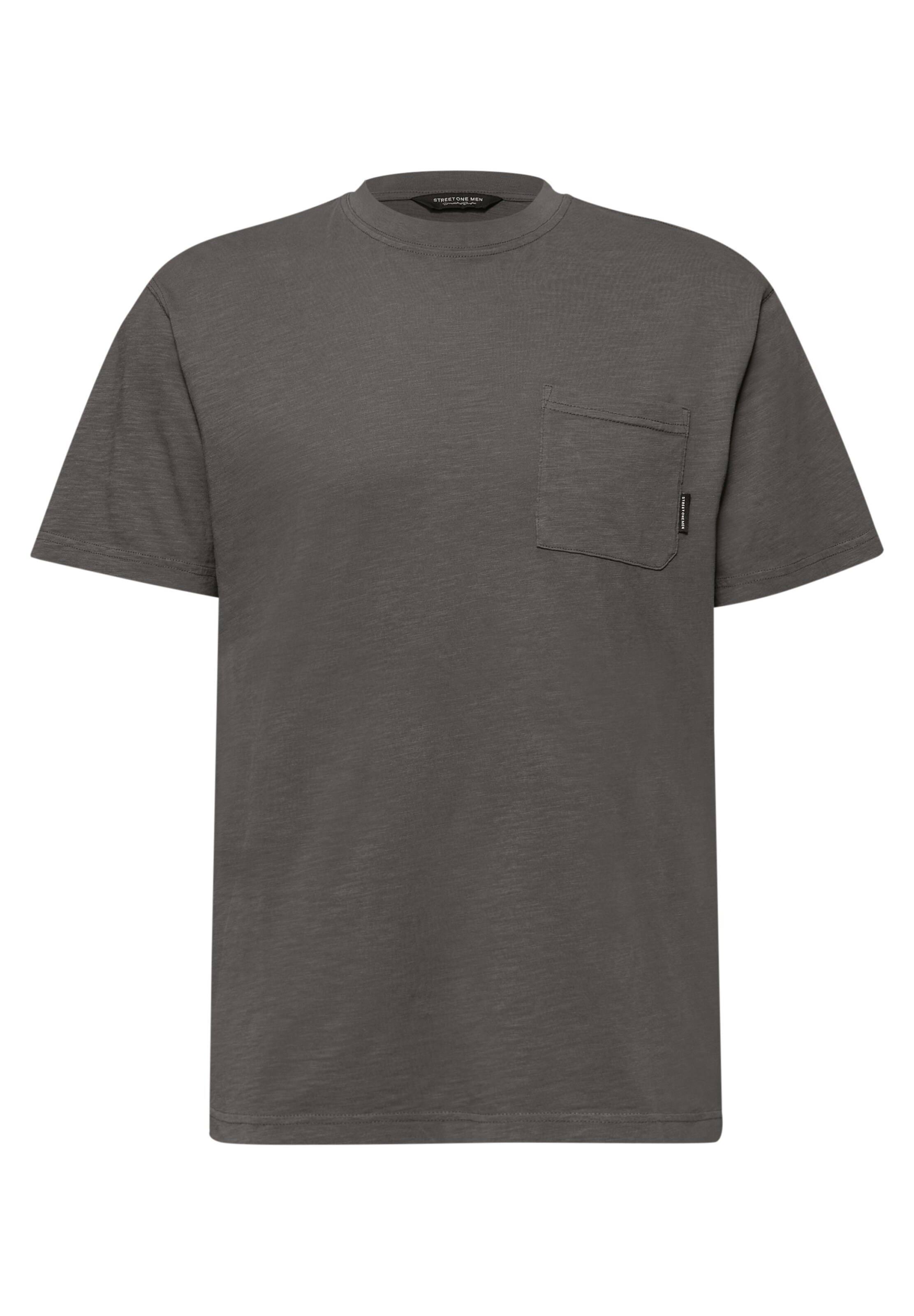 Street One MEN T-Shirt in Grau: Vorderseite