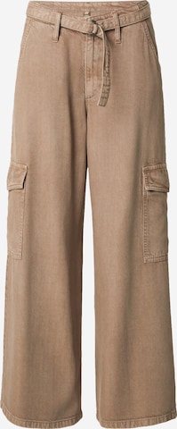 LEVI'S ®Wide Leg/ Široke nogavice Cargo hlače - smeđa boja: prednji dio