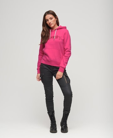 Superdry Sweatshirt in Roze