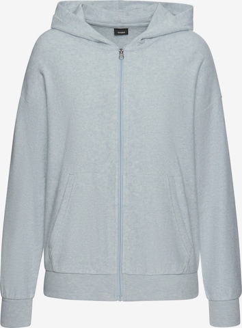 VIVANCE Sweat jacket in Blue: front