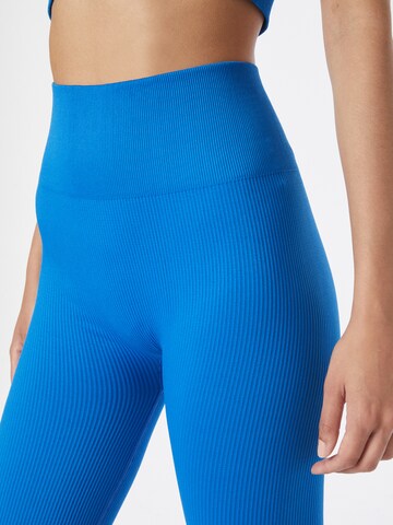 The Jogg Concept Skinny Legginsy 'SAHANA' w kolorze niebieski