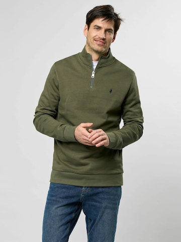 MCS Sweatshirt 'Clement' in Groen: voorkant