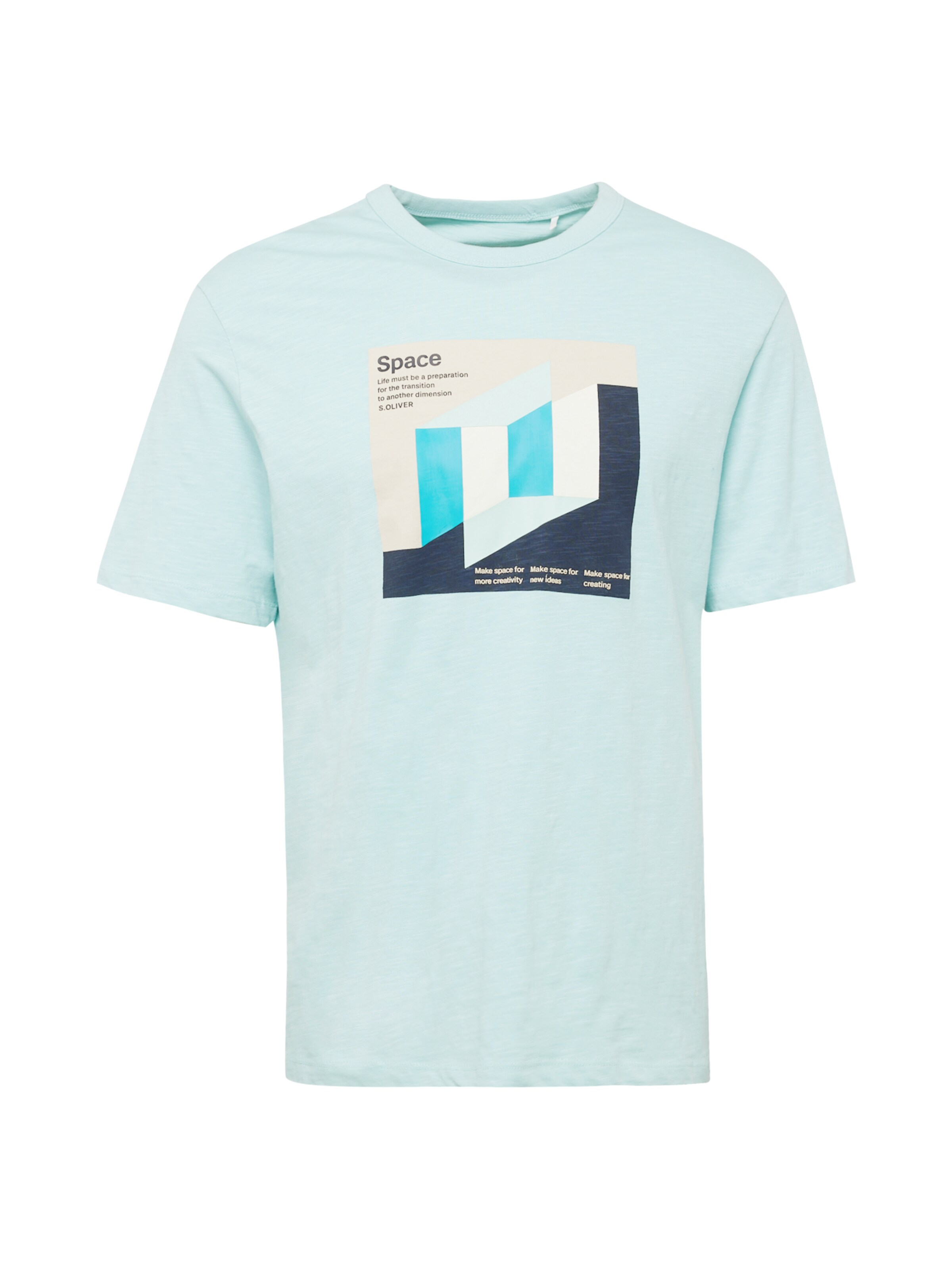 T-Shirt s.Oliver en bleu : devant