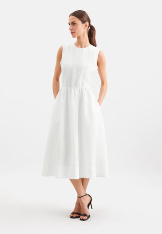 Robe SEIDENSTICKER en blanc : devant