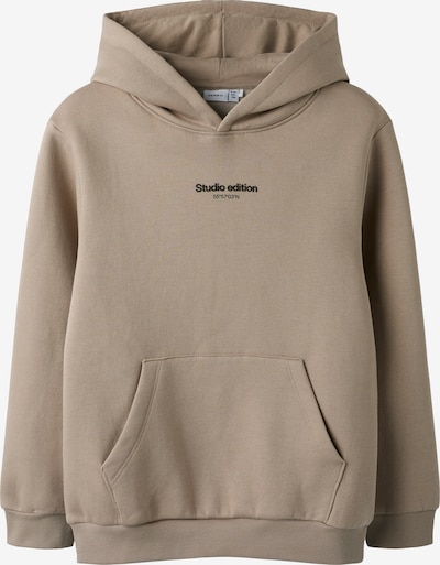 Megztinis be užsegimo 'Brody' iš NAME IT, spalva – tamsi smėlio / juoda, Prekių apžvalga