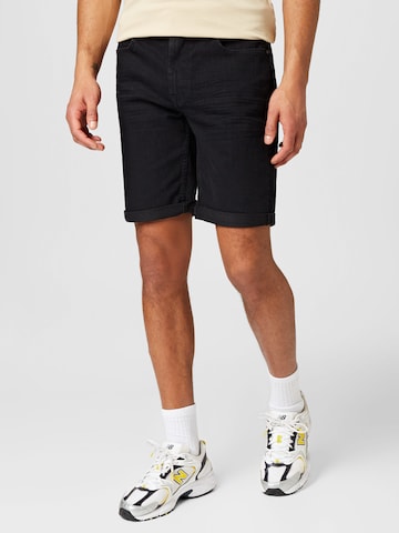 BLEND Regular Shorts in Schwarz: predná strana