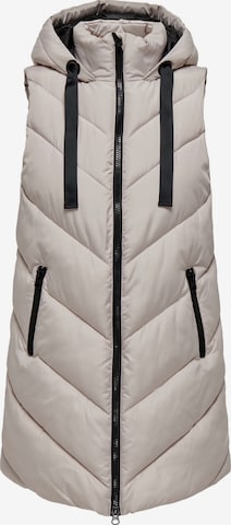 Gilet 'JDYSkylar' JDY en gris : devant