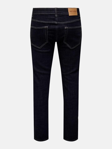 Regular Jean 'ONSWEFT REG. RINSE 9835 PIM DNM PANTALONE' Only & Sons en bleu