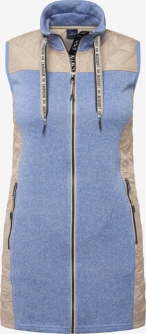 LAURASØN Vest in Blue: front