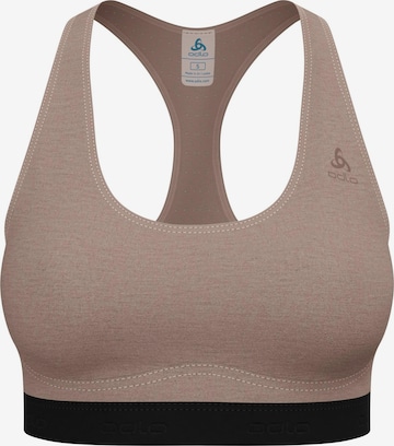 ODLO Classic Sports bra 'ASCENT PW MEDIUM' in Beige: front