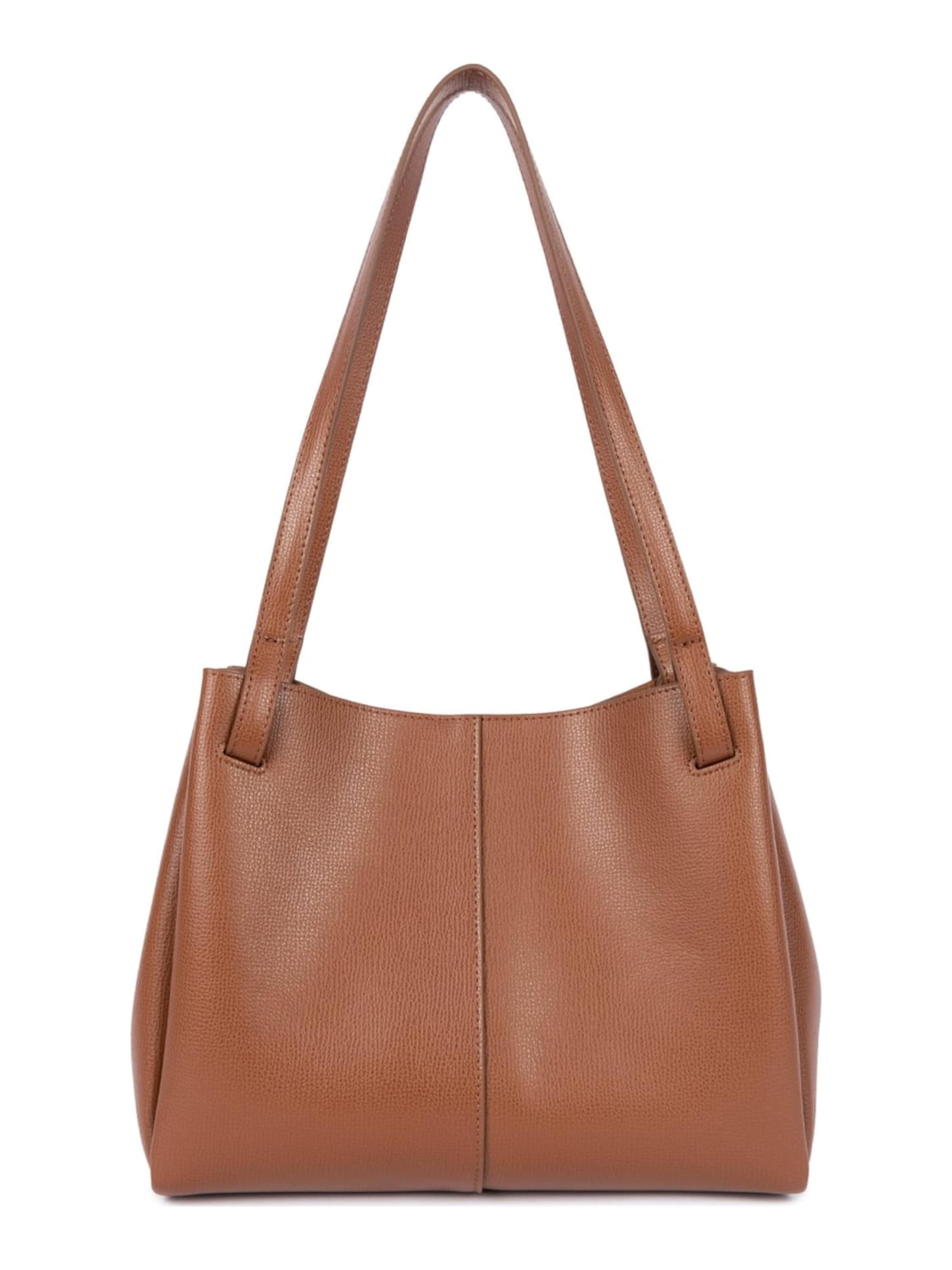 LANCASTER Paris - Shopper 'Lancaster Sac cabas épaule S Sierra Haus Camel' en marrón
