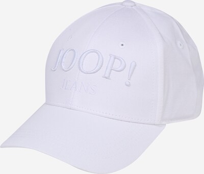 JOOP! Jeans Casquette 'Markos' en blanc, Vue avec produit