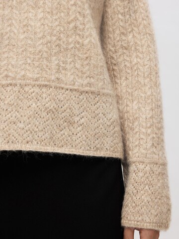SELECTED Oversized trui in Beige