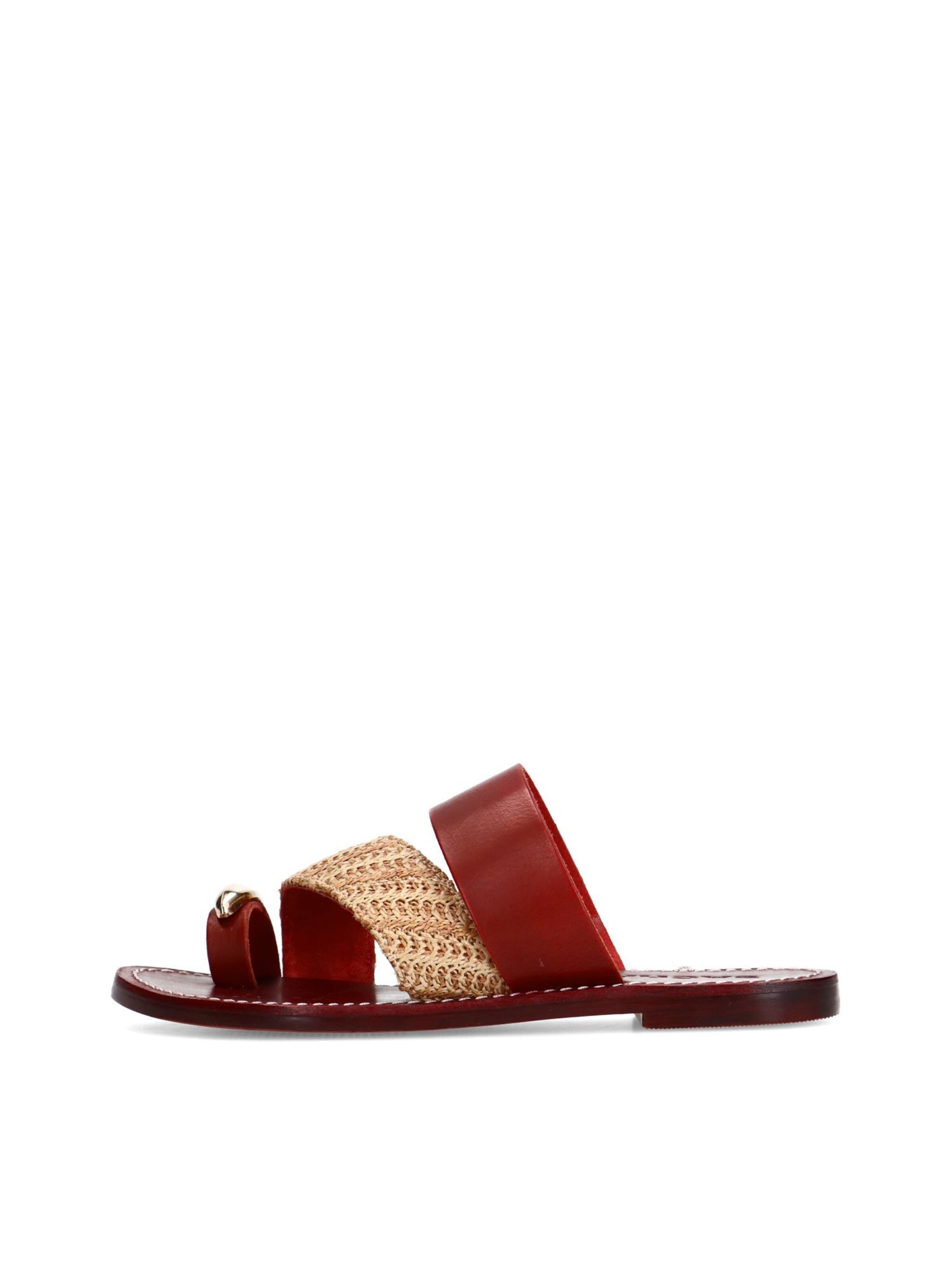 SACHA T-Bar Sandals in Red