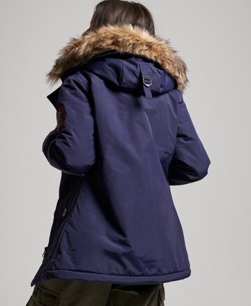 Superdry Winterparka in Blau