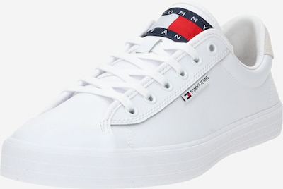 Tommy Jeans Baskets basses 'Essential' en bleu marine / rouge / blanc, Vue avec produit