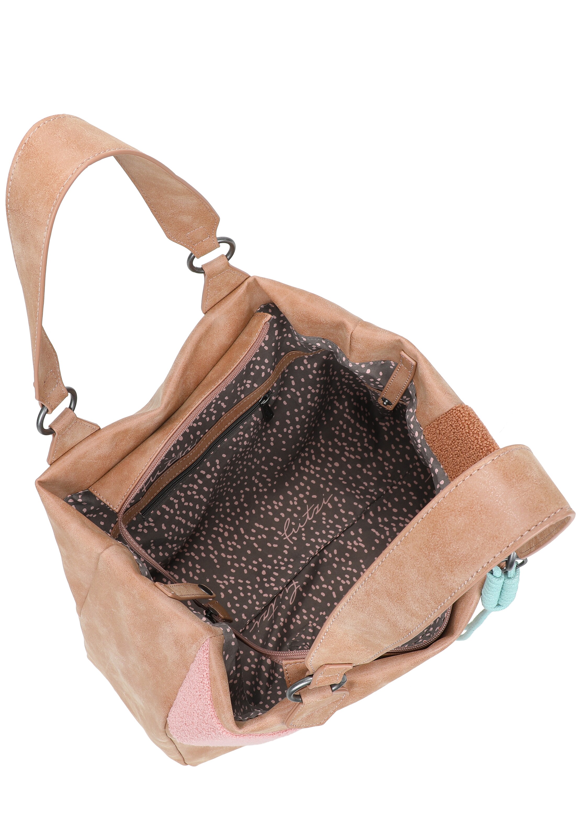 Fritzi aus Preußen Shopper 'Izzy' in Beige